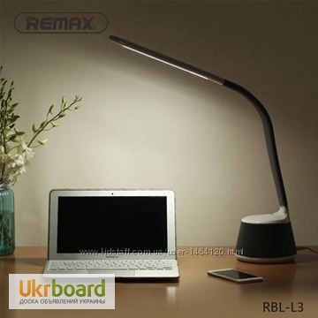 Фото 2. Лампа со встроенной Bluetooth колонкой Remax Desk L RBL-L3 мощность 11, 5 W
