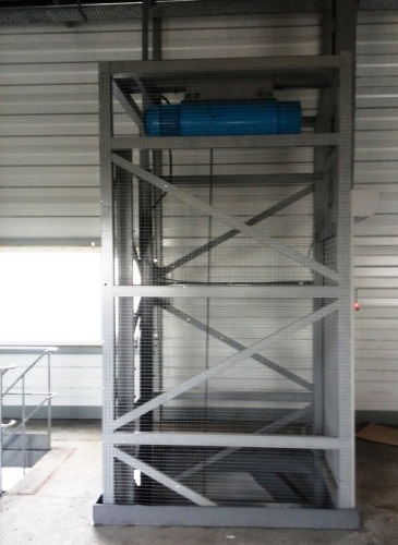 Фото 3. Грузовой лифт на 1 тонну. Грузовой шахтный электрический подъёмник под заказ г/п 1000 кг