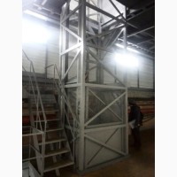 Грузовой лифт на 1 тонну. Грузовой шахтный электрический подъёмник под заказ г/п 1000 кг