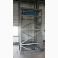 Грузовой лифт на 1 тонну. Грузовой шахтный электрический подъёмник под заказ г/п 1000 кг