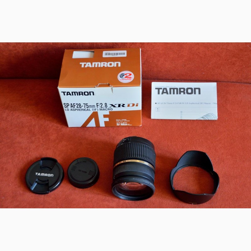 Фото 5. Продам объектив Tamron SP AF 28-75mm 1:2.8 for Nikon