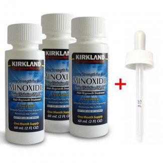 Киркланд 5% миноксидил (Kirkland 5% minoxidil) - оригинальный миноксидил из США