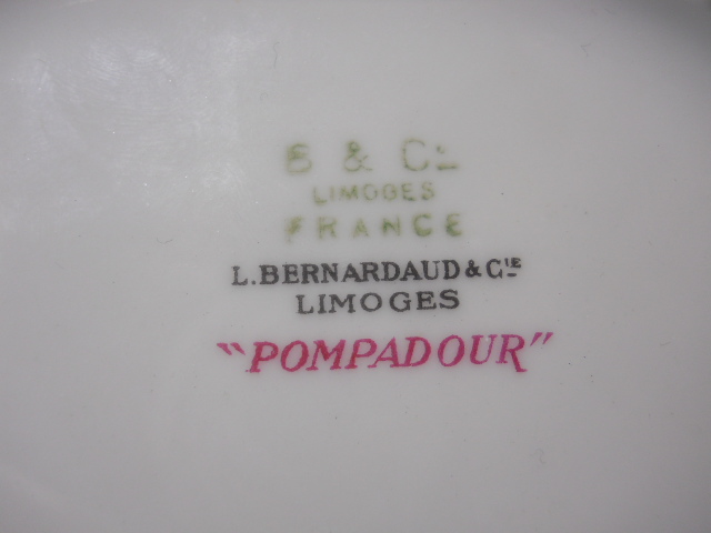 Фото 19. Две Французские тарелки “POMPADOUR”
