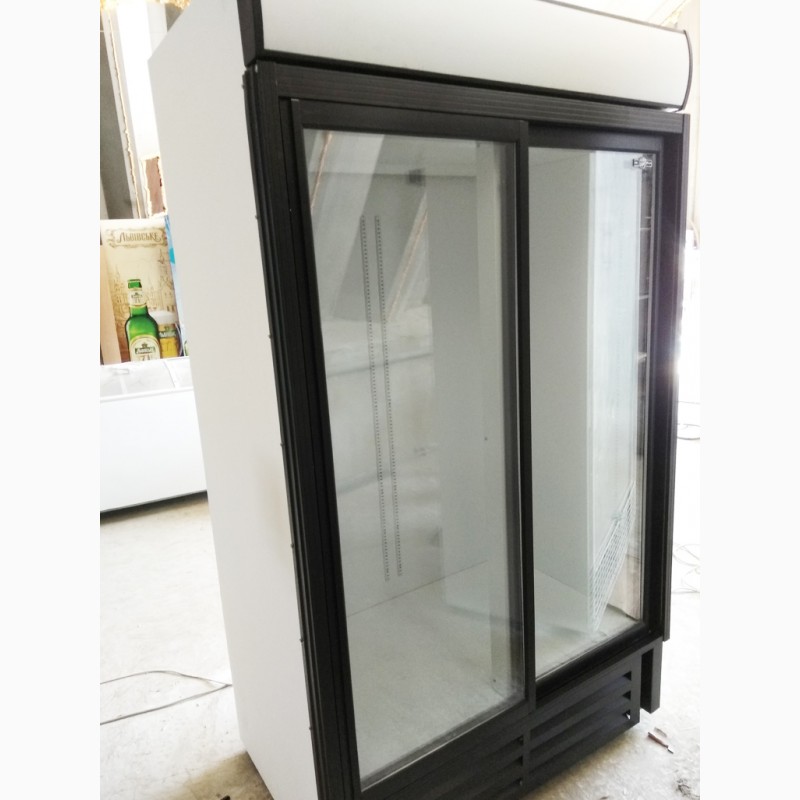 Фото 2. Вітрини холодильні у вигляді шаф купе на 2 дверки, глибокі