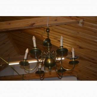 Латунный Подвесной Светильник под старину Vintage Люстра латунная Подвесная люстра