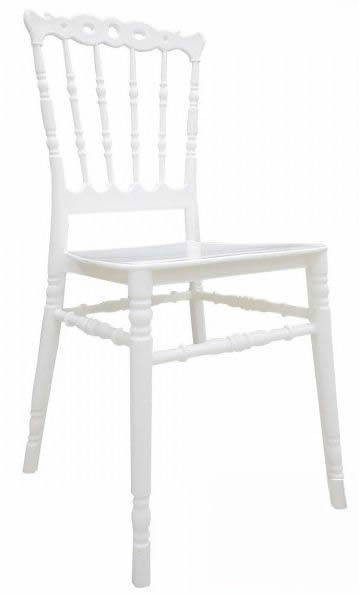 Стул Донна Пластиковый стул Чиавари чіаварі белый стул Наполеон пластиковый белый золото