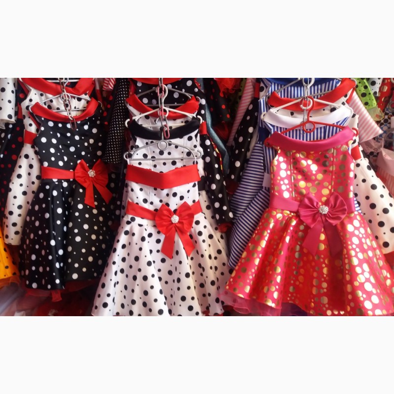 Детские нарядные платья, возраст 5 - 9 лет, опт и розница