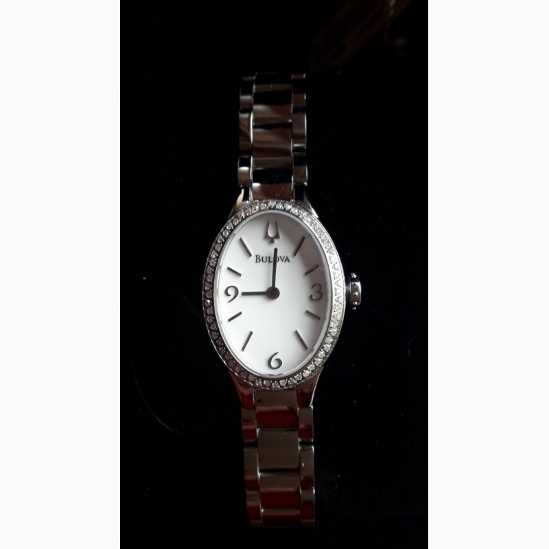 Фото 4. Суперцена !BULOVA :Женские часы с 60 натуральными бриллиантами сапфировое стекло