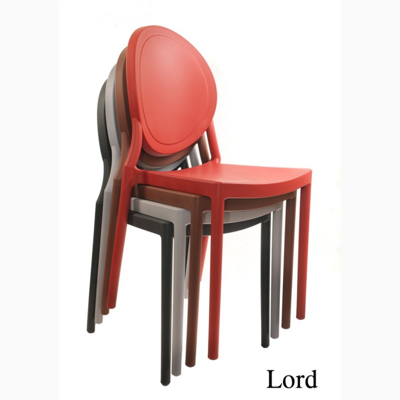 Фото 2. Пластиковый стул Lord (Лорд), разные цвета в наличии, для летних кафе