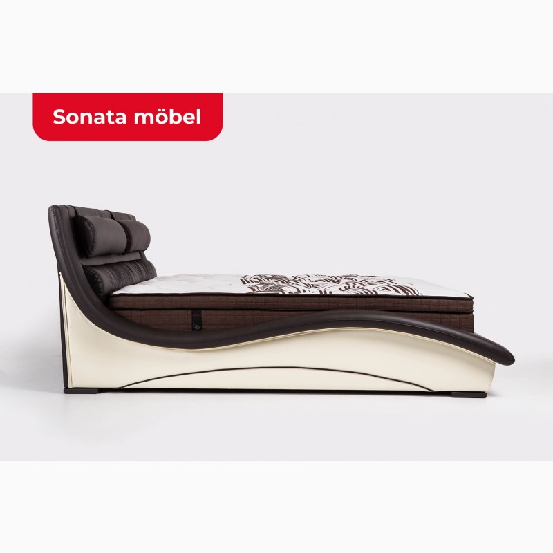 Фото 2. Кровать с мягким изголовьем Sonata Mobel. Кровати из Германии 180х200 и 160х200