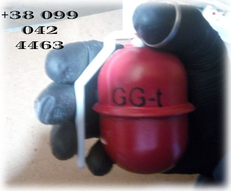 Фото 7. Светошумовые (SG-1t) и аэрозольные устройства(GG-t) с активной чекой-аналог Узргм