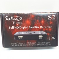 Ультра-бюджетный HD ресивер Satcom 4110 HD Спутниковый Тюнер, T2