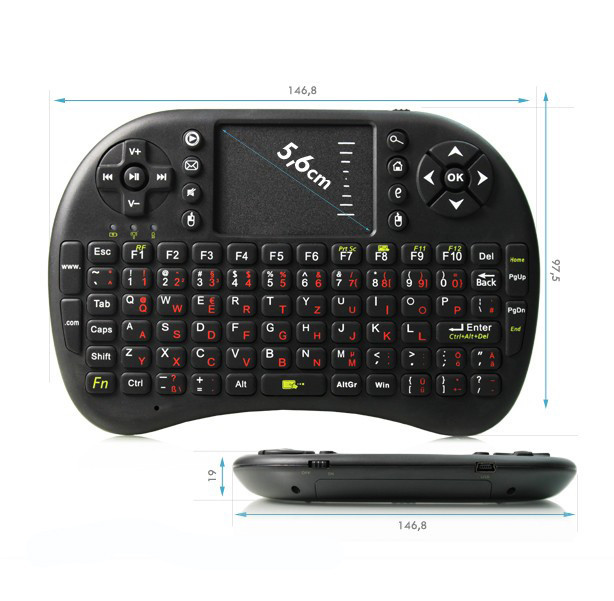Фото 4. Беспроводная клавиатура Rii mini i8 2.4GHZ RUS, Периферийные устройства