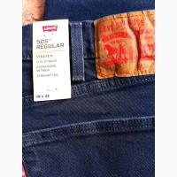 Легендарные джинсы levis 505 плотный деним 36-32 красивейшие из США