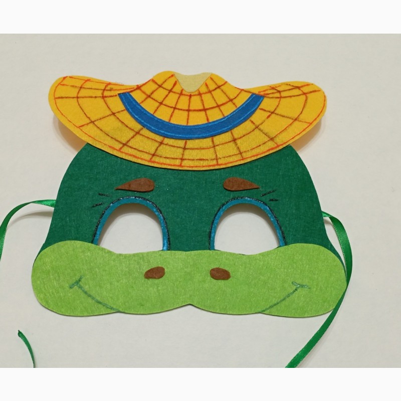 Фото 3. Карнавальная маска Веселая жабка