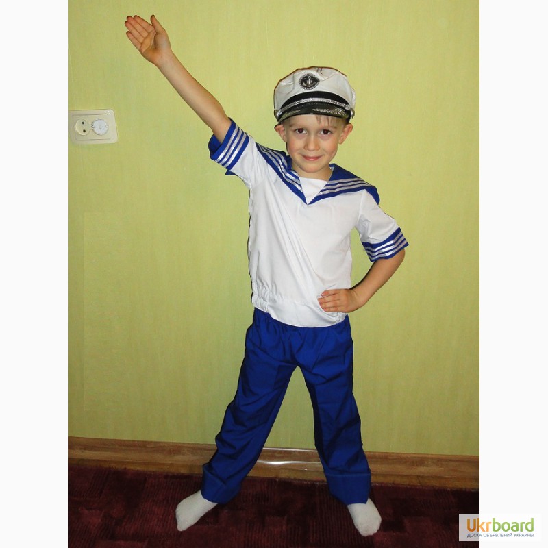 Фото 3. Прокат костюма Моряка, Матроса, Капитана на 4-6 лет