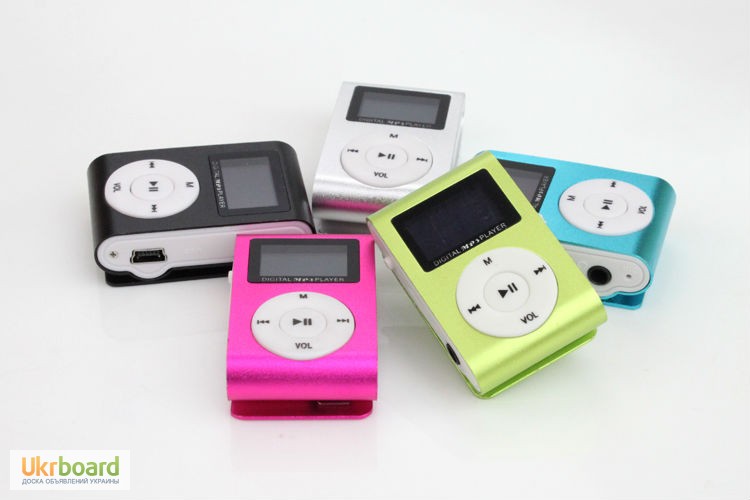 Фото 2. Металлический миниатюрный MP3-плеер