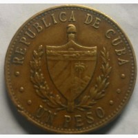 Куба 1 песо 1987 год