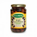 Маслины, оливки Kalimera / Калимера, сорт Каламата / Каламатас, 370мл
