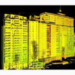 Лазерное сканирование зданий, фасадов, помещений