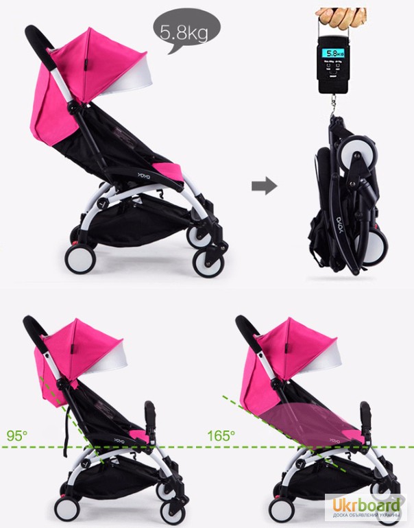 Фото 3. Компактная прогулочная коляска для детей от 6 месяцев до 3 лет