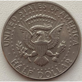 США 1/2 доллара 1973 D год а286