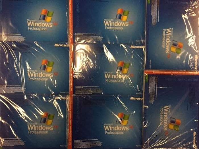 Windows XP Professional Rus Новая (без лицензии)