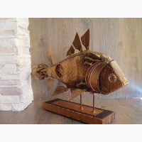 ТехноАрт - Техно рыба в стиле стимпанк