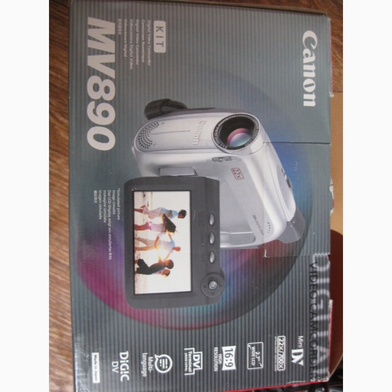 Видеокамера Canon MV890 + касеты