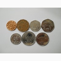 Монеты Уганды (7 штук)