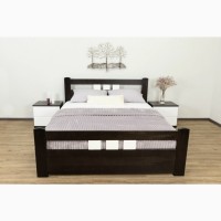 Двоспальне ліжко Геракл з масиву бука бездоганної якості