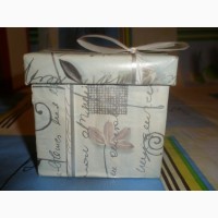 Новая, красивая коробочка+бантик д/романтик подарка ювелирных украшений