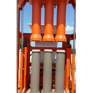 Обладнання для виробництва бетонних труб та водопропускних колекторів. 150-800 мм