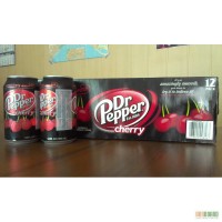 Напитки из США Dr.Pepper, Dr.Pepper Cherry, Mountain Dew