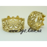 Обручальные кольца Корона (в форме короны) Carrera y Carrera (Каррерк и Каррера)