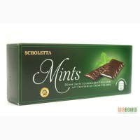 Німецький шоколад з ментолом Scholetta Mints 300 г гурт 26 грн