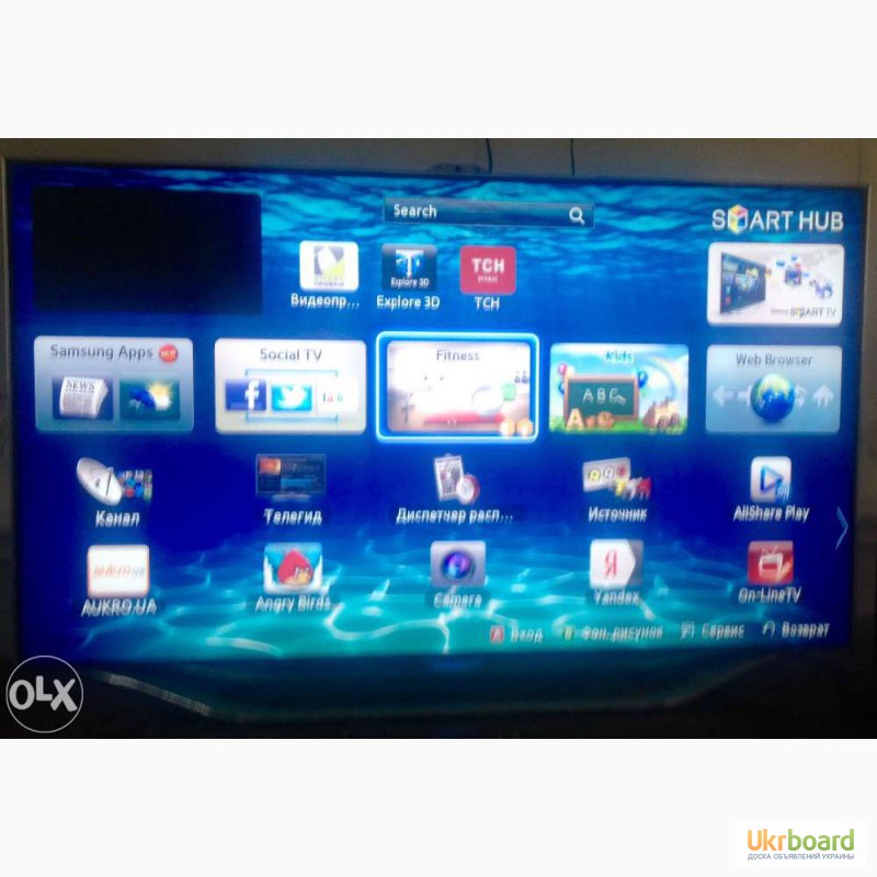 Фото 5. Samsung slim smart led tv 8 серии ue46es8007u