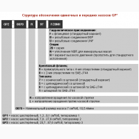 Тандемированый шестеренный насос GP2K14/2K10R-A101AA-VTS (GP14N-10N-R/L22A1AA; )