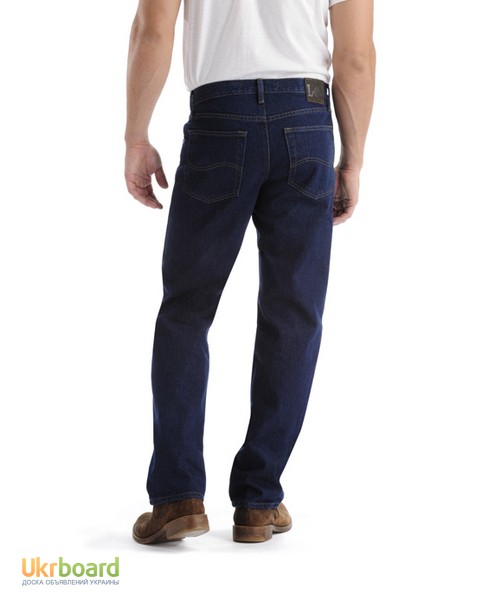 Фото 3. Оригинальные джинсы Lee Regular Fit Straight Leg Jeans-Pepper Prewash (США)