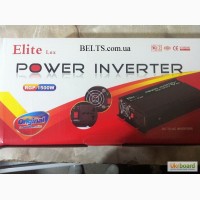 Автомобильный инвертор 1500 W Power Inverter ELITE lux 12/220v