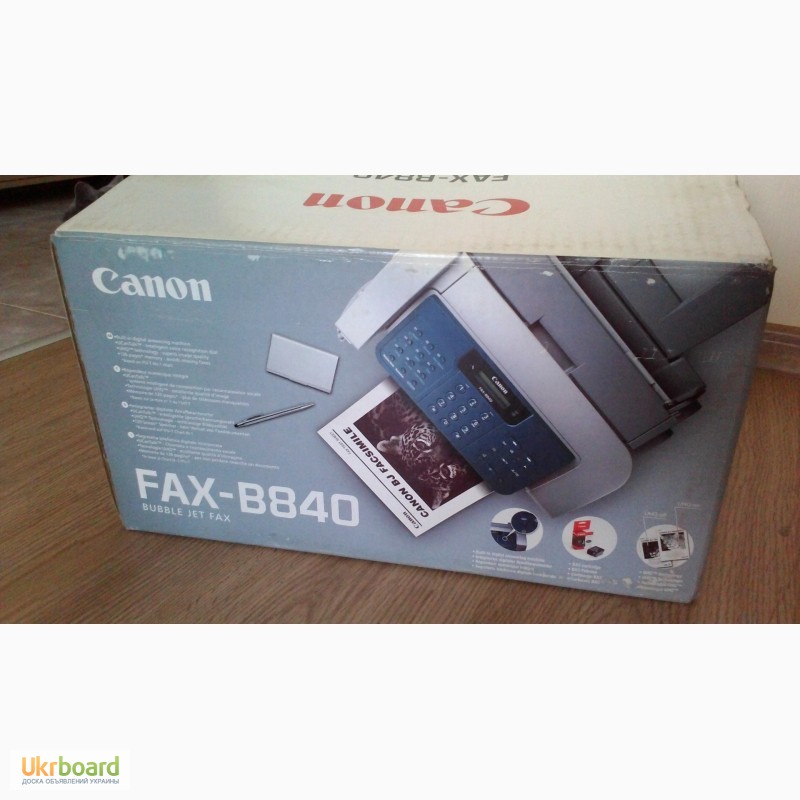 Фото 6. Продам Факс Canon FAX-B840