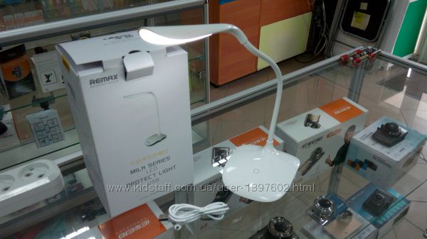 Фото 9. Светодиодная лампа с встроенным аккумулятором Remax Milk Series LED Eye-Protecting Light