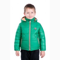 Двухсторонняя курточка для мальчика Малыш Весна 2018 разные цвета с 92-104 р