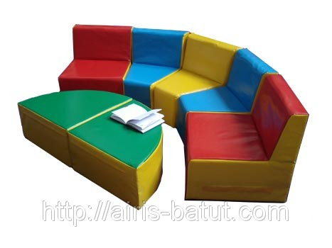 Фото 2. Мягкая мебель Airis для детского сада, школы. Гостинка, уголок школьника