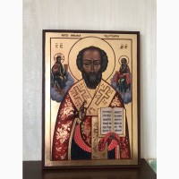 Писана ікона св. Миколая Чудотворця