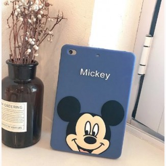 3d Обьемный Чехол Микки маус накладка Disney Дисней iPad mini 1/2/3 Силиконовы
