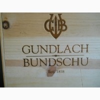 Деревянный ящик из под вина GUNDLACH BUNDSCHU