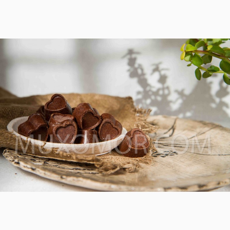 Фото 4. Мухоморный шоколад LOVE 216 гр (36 сердечек)