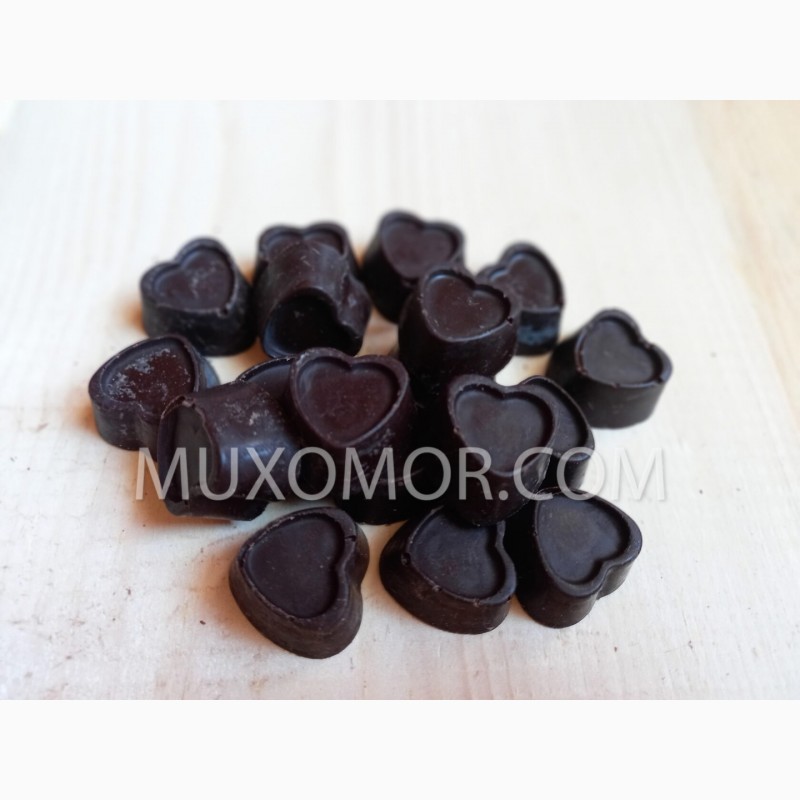 Фото 6. Мухоморный шоколад LOVE 216 гр (36 сердечек)