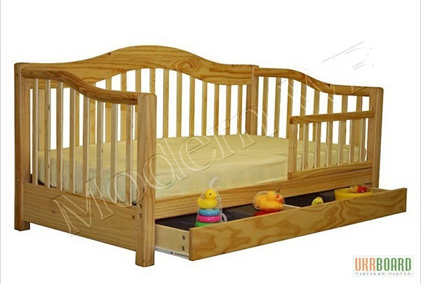 Фото 2. Детская кровать Американка из натурального дерева